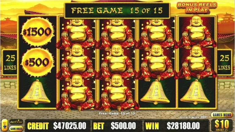 MASSIVE JACKPOT WINS ON LOW DENOM DRAGON LINK HAPPY & PROSPEROUS A REAL SLOT MACHINE JACKPOT