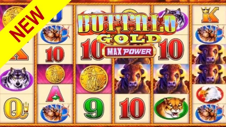 NEW SLOT BUFFALO GOLD MAX POWER SLOT | Live Slot Play | Las Vegas Slots 2022 | New Slots 2022