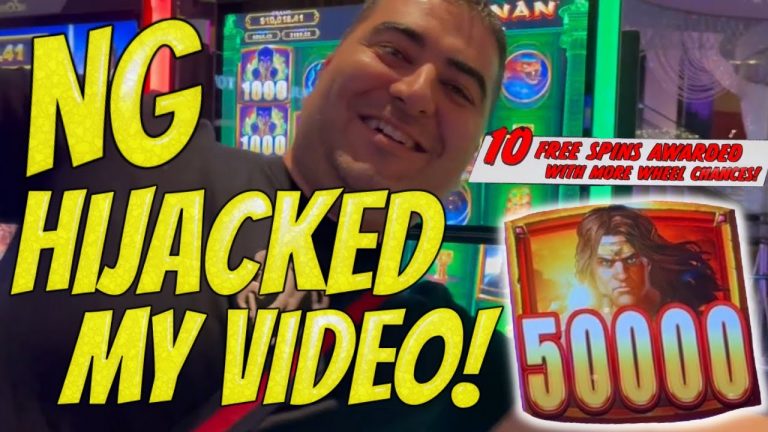 NG SLOT HIJACKED MY CONAN SLOT MACHINE! MAX BET ONLY on HIGH LIMIT CONAN SLOT MACHINE