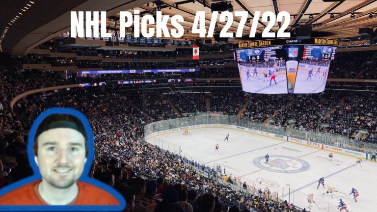 NHL Picks and Matchup Previews 4/27/22