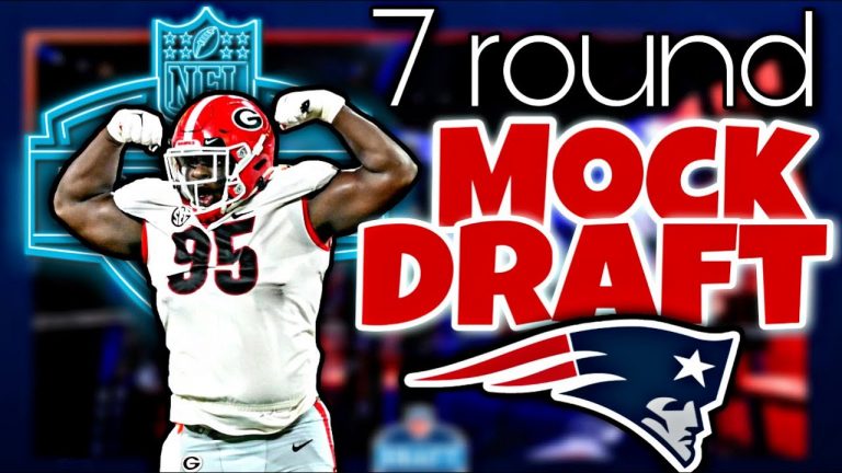 New England Patriots 7 Round Mock Draft WITH TRADES | 2022 NFL Draft