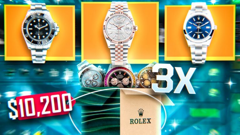 OPENING 3x THE $10,000 ROLEX CASE!? ($60,000 Hypedrop Battle)