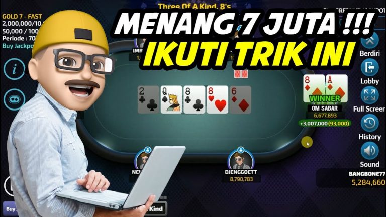 Om Sabar Kasih Tau Manfaat Main Poker Online Modal Gede | Mesrapoker