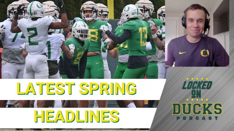 Oregon Football resumes Spring Practice, Duck Basketball’s Kel’el Ware on TV | Oregon Ducks Podcast