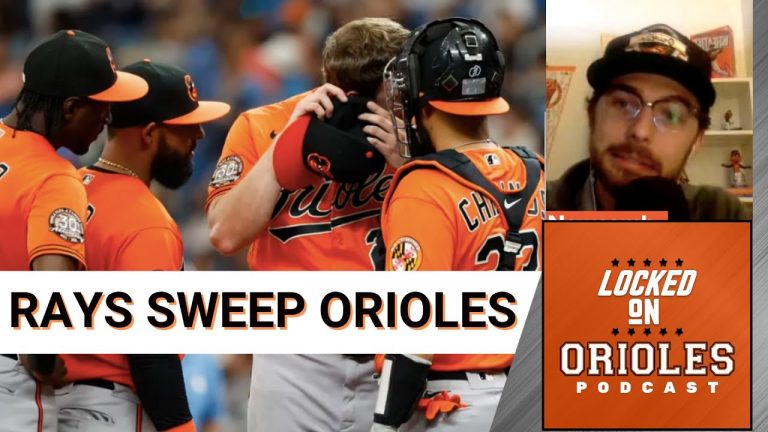 Orioles swept by the Rays to open the 2022 season THREE BIG TAKEAWAYS