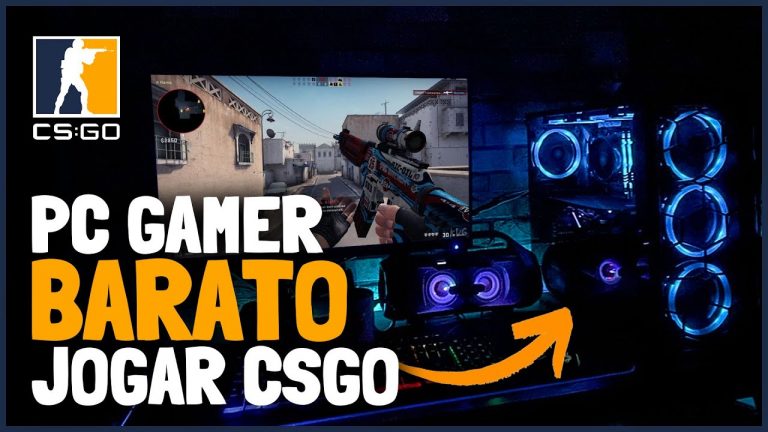 PC GAMER BARATO para jogar CSGO 2022 – Custo Benefício