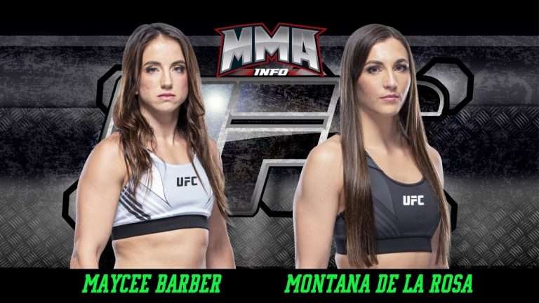 PREDICCION Maycee Barber vs Montana De La Rosa Analisis UFC Vegas 52