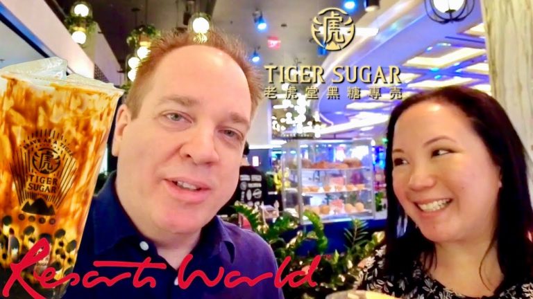 PREVIEW: Resorts World Las Vegas Food Court New Restaurants Tiger Sugar