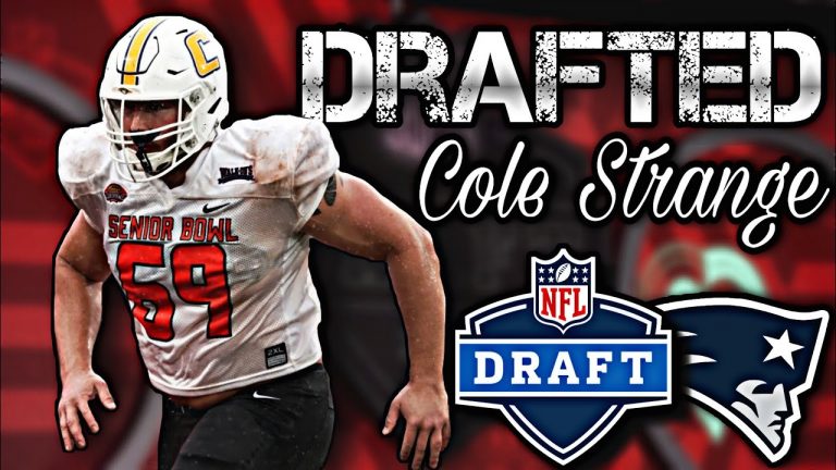 Patriots Draft Guard Cole Strange | 2022 NFL Draft