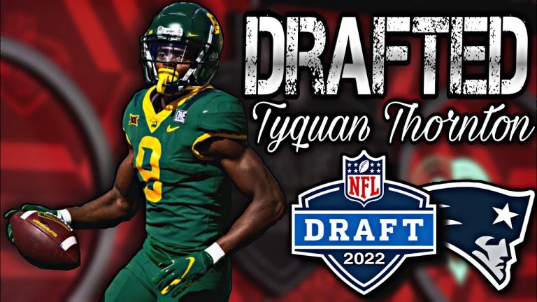 Patriots Draft WR Tyquan Thornton | 2022 NFL Draft