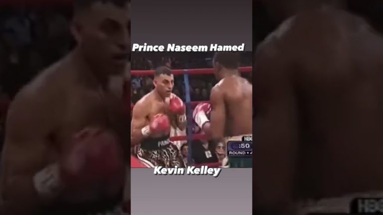 Prince Naseem Hamed vs Kevin Kelley brutal left hand for the KO