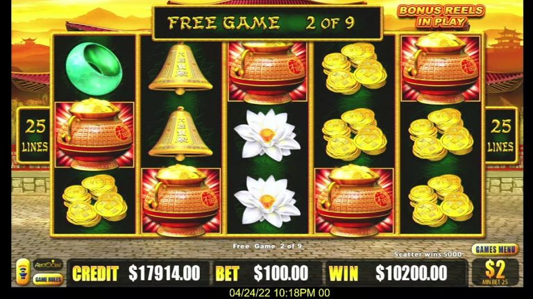 RARE 5 POT & MORE MASSIVE JACKPOT WINS ON HAPPY & PROSPEROUS A REAL SLOT MACHINE JACKPOT