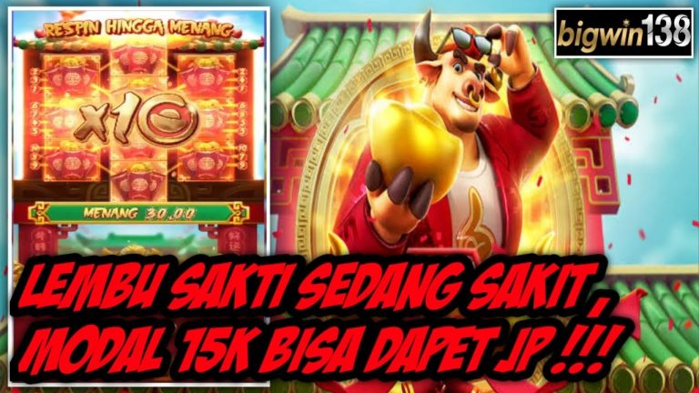 RESPIN SAMPAI MENANG AUTO CU4N DI FORTUNE OX || SLOT GACOR HARI INI PG SOFT || BIGWIN138