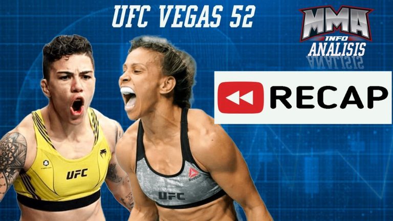 RESUMEN JESSICA ANDRADE VS AMANDA LEMOS. UFC VEGAS 52