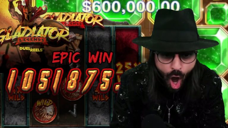 ROSHTEIN – INSANE WINS ON NEW SLOT GLADIATOR LEGENDS