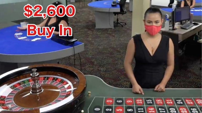 Roulette $2,600 High Limit Bets Live ROULETTE Online ! # 1 Ranked Roulette Pro Casino Gambler