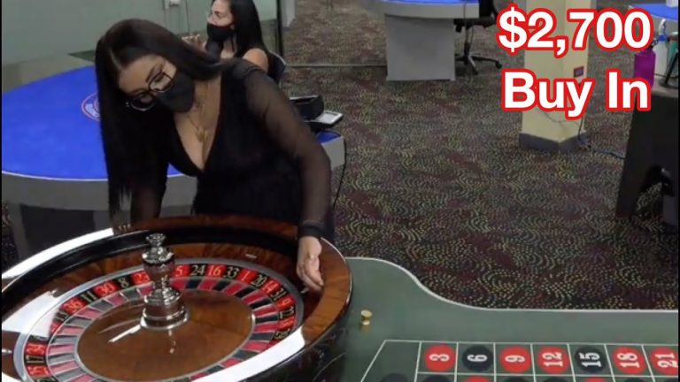 Roulette $2,700 High Limit Bets Live ROULETTE Online ! # 1 Ranked Roulette Pro Casino Gambler