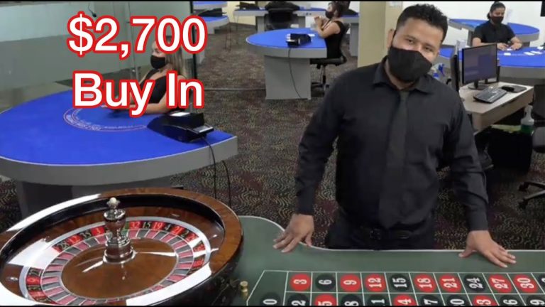 Roulette $2,700 High Limit Bets Live ROULETTE Online ! # 1 Ranked Roulette Pro Casino Gambler