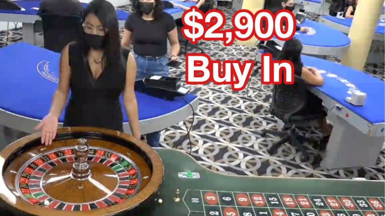 Roulette $2,900 High Limit Bets Live ROULETTE Online ! # 1 Ranked Roulette Pro Casino Gambler