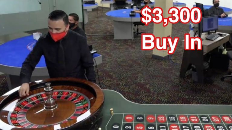 Roulette $3,300 High Limit Bets Live ROULETTE Online ! # 1 Ranked Roulette Pro Casino Gambler