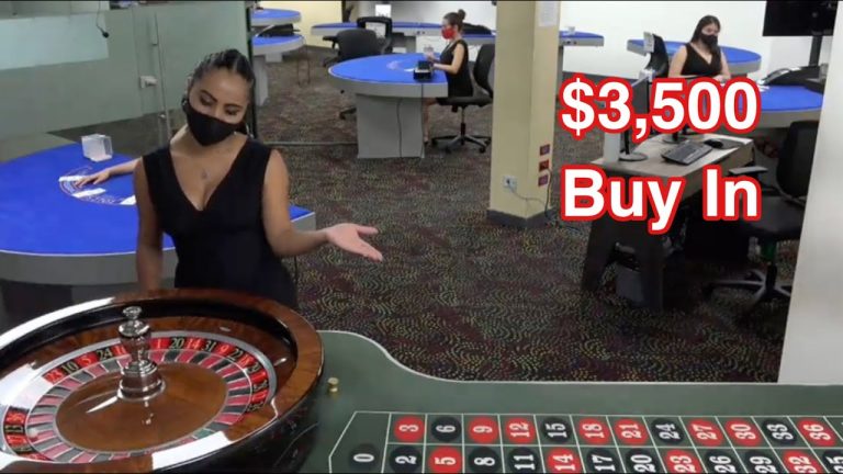 Roulette $3,500 High Limit Bets Live ROULETTE Online ! # 1 Ranked Roulette Pro Casino Gambler Melo