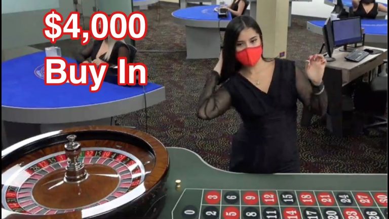 Roulette $4,000 High Limit Bets Live ROULETTE Online ! # 1 Ranked Roulette Pro Casino Gambler