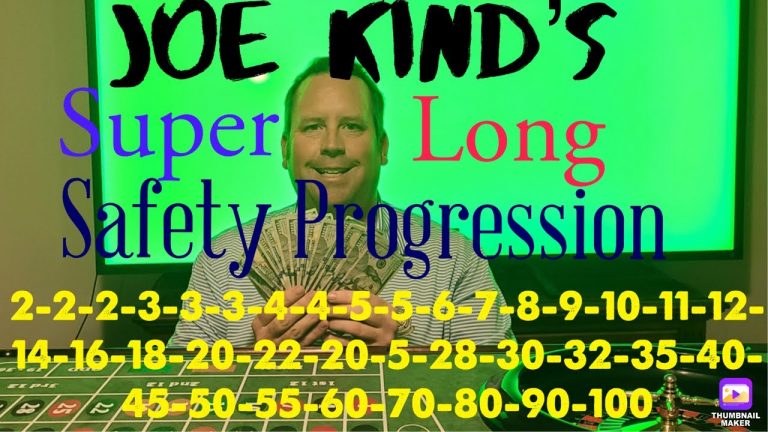 Roulette Safety Progression by Joe Kind