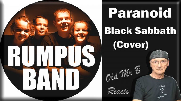 Rumpus Band (Kids Band – Rock Band) Family (Cover) Paranoid – Black Sabbath (Reaction)