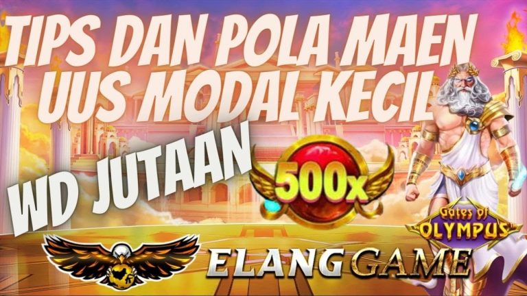 SLOT GACOR HARI INI || POLA GATES OF OLLYMPUS MODAL KECIL WD JUTAAN ||