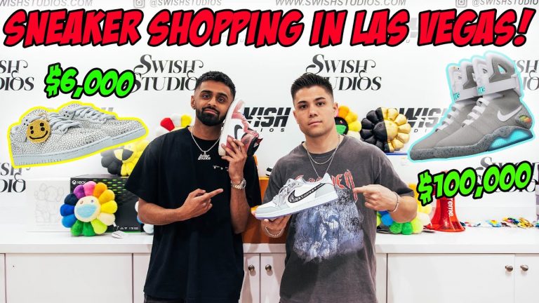 SNEAKER SHOPPING AT LAS VEGAS’S CRAZIEST SHOE STORES! *Insight From Vegas Store Owners*