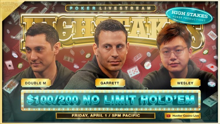 SUPER HIGH STAKES $100/200!! Garrett, Wesley, John Cynn, Double M, Tiger – Commentary by Bart Hanson