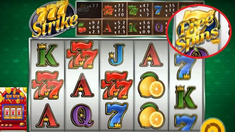 Slot 777 STRIKE Qui strike qui au final ?