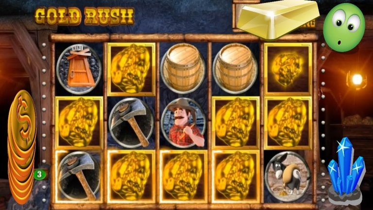 Slot GOLD RUSH Dit : La Mine Aux Trésors ( Jamais sur de ça ;)