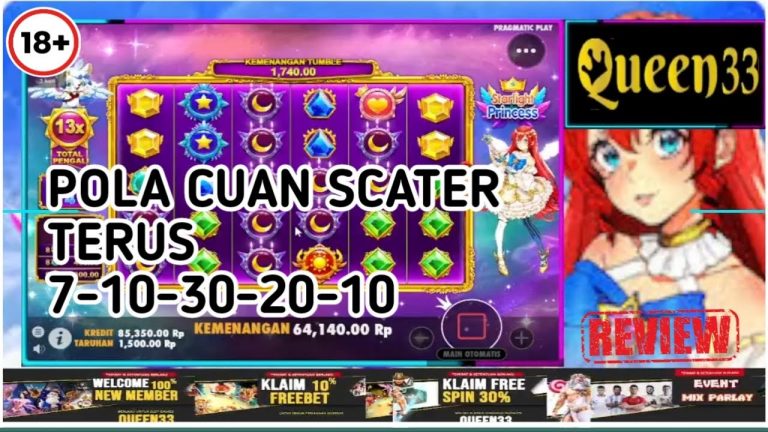 Slot hari ini || slot gacor || STARLIGHT PRINCESS pola gacor