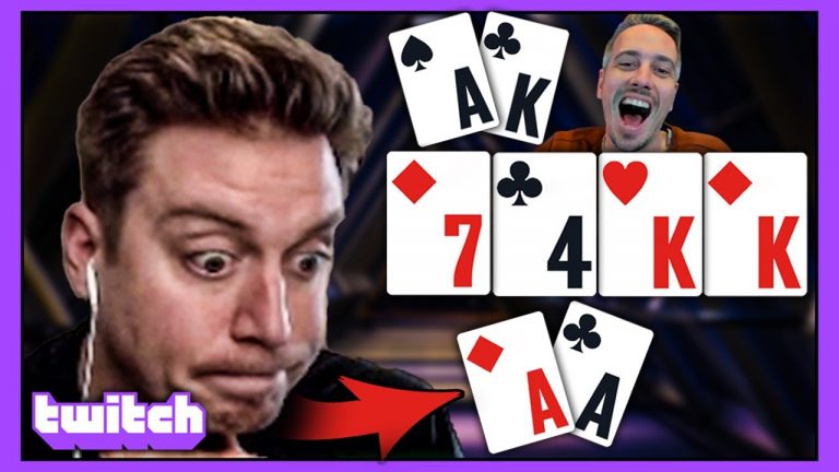 Slowplaying Aces GONE WRONG | Best Twitch Poker Fails PokerStars