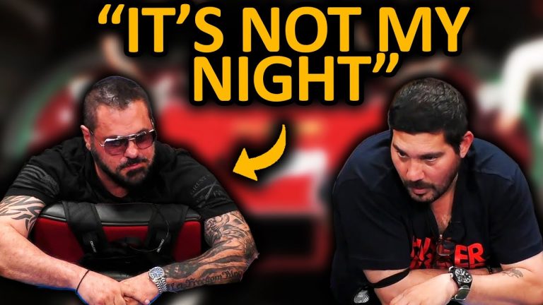 Sonny JAMMED 16x Pot on the FLOP @Hustler Casino Live