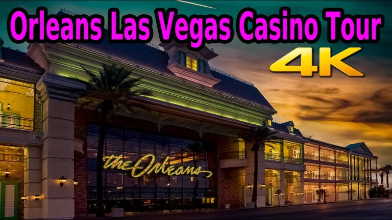 THE ORLEANS LAS VEGAS CASINO WALKING TOUR in 4K