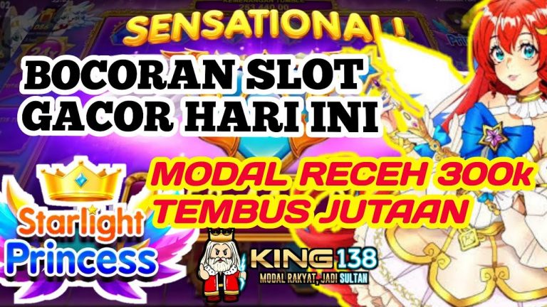 TRIK JITU POLA GACOR BELI FREESPIN | STARLIGHT PRINCESS BICORAN SLOT GACOR HARI INI