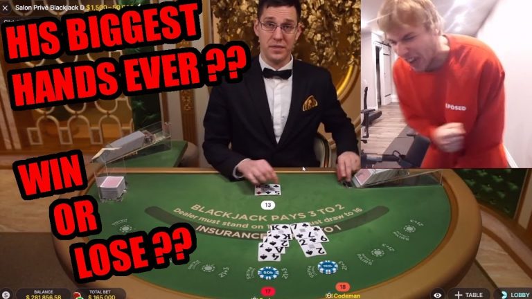 The HARDEST BlackJack Session Ive Ever Seen | Xposed Gambling Session