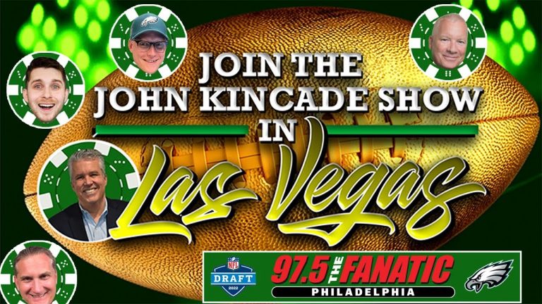 The John Kincade Show LIVE for the 2022 NFL Draft in Las Vegas (Day 1) on 97.5 The Fanatic