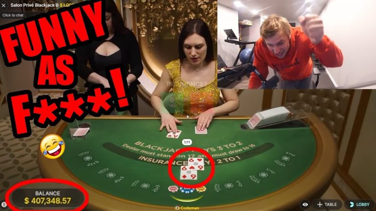 The MOST ENTERTAINING BlackJack Session EVER | Xposed Gambling