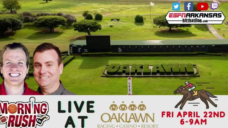 The Morning Rush is LIVE from Oaklawn Racing Gaming Casino Resort… 877-377-6963