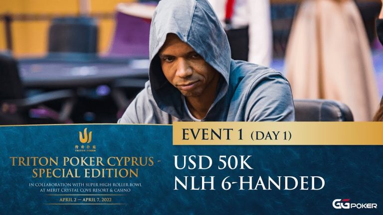 Triton Poker Cyprus Special Edition 2022 – Event #1 $50k NLH 6-Handed – Day 1