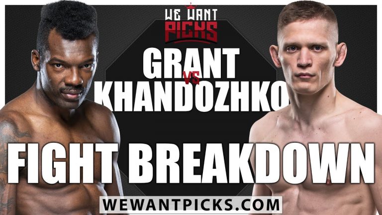 UFC Vegas 52: Dwight Grant vs. Sergey Khandozhko Prediction, Bets & DFS