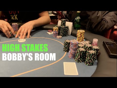 WINNING $20,000+ Pot In Bobby’s Room! Highest Stakes Game In Las Vegas!! Poker Vlog EP 206