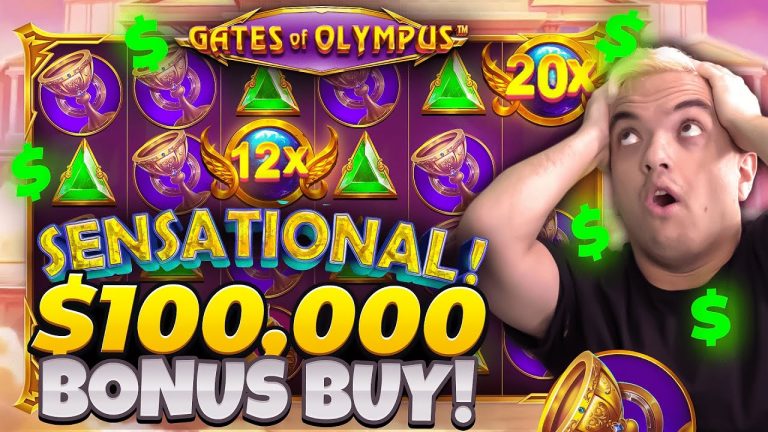 We Won HUGE On Some INSANELY HIGH Bonus Buys On Gates Of Olympus!!