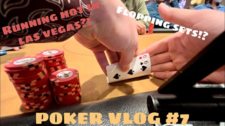 Winning Stacks in my First Ever Trip to Vegas!! ($1/$3NL)-Poker Vlog #7