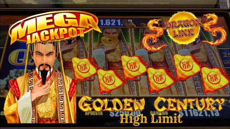 Wow!! New Massive Jackpots in Dragon Link Slot Golden Century High Limit