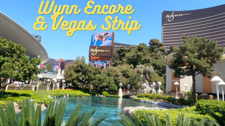 Wynn Encore Hotel & Room Tour + Vegas Strip Walking Tour