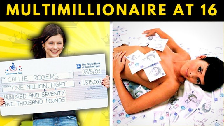 YOUNGEST Lottery Winners That Became ULTRA RICH